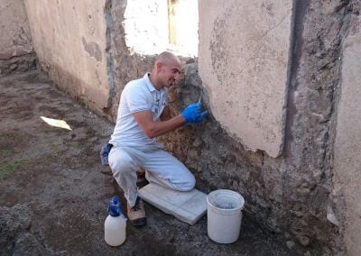 Lime processing (Pompei)