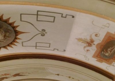 Consolidamento e pulitura soffitti