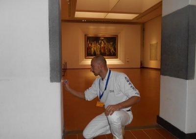 Wall cleaning (Uffizi)