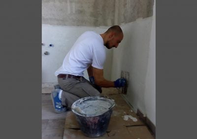 Consolidation and ceil cleaning